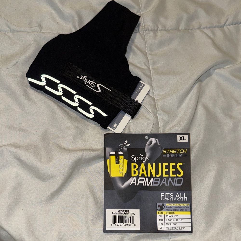 Sprigs Banjees XL Black Armband